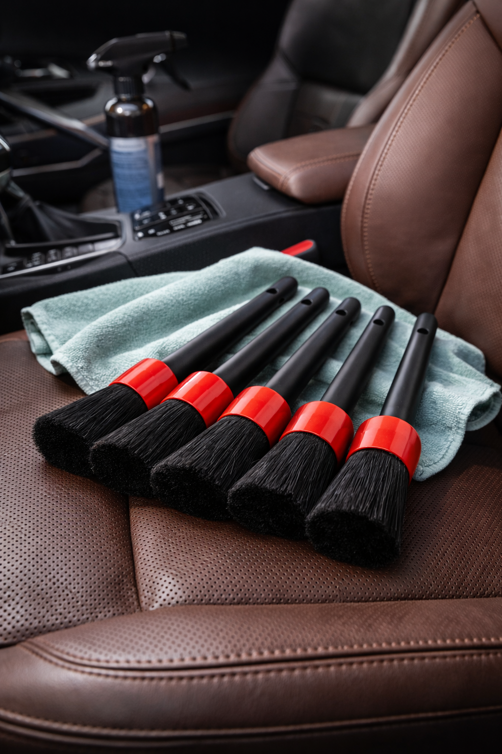 Torque Detailer β Interior & Exterior Detailing Brush Set (5 Pack)