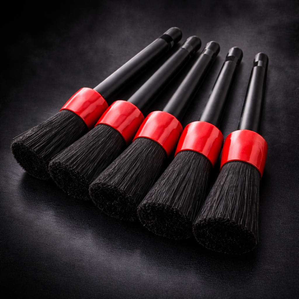 Torque Detailer – Interior & Exterior Detailing Brush Set (5 Pack)