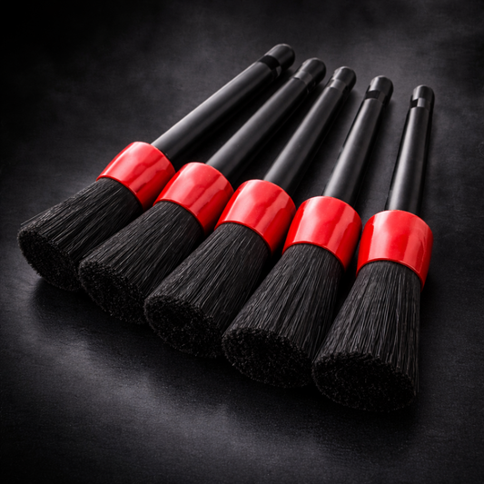 Torque Detailer – Interior & Exterior Detailing Brush Set (5 Pack)