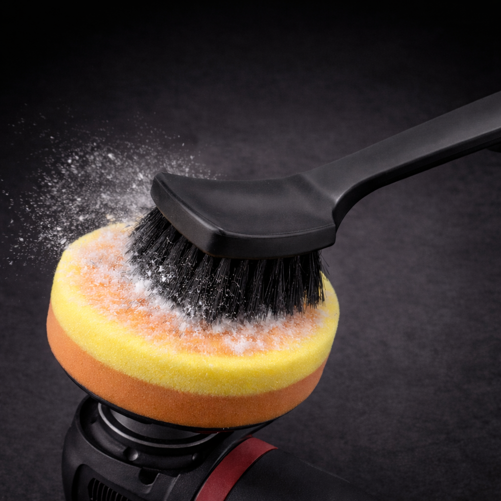 Torque Detailer – Polishing Pad Cleaning Brush